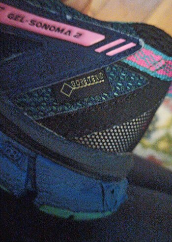 Lacivert Goretex Kadın Spor Ayakkabı ASICS - Görsel 3