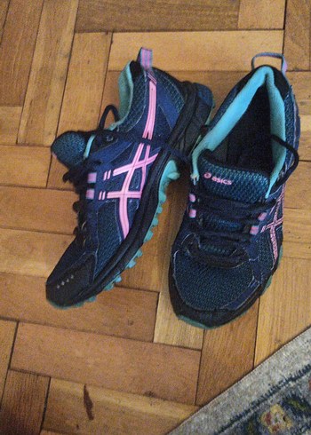 Lacivert Goretex Kadın Spor Ayakkabı ASICS - Görsel 8