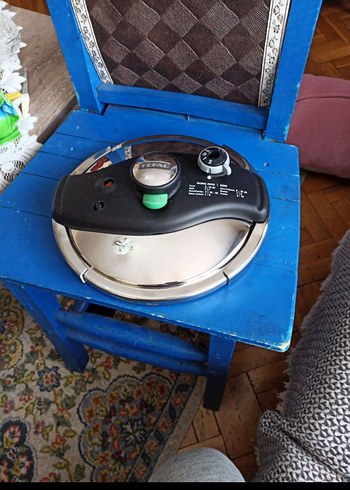 Mavi Siyah Basınçlı Tencere - Görsel 4