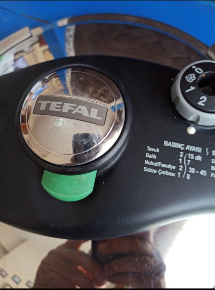 Mavi Siyah Basınçlı Tencere - Görsel 2