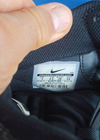 Nike Siyah Bağcıklı Kadın Dolgu Topuk Spor Ayakkabı - Görsel 6