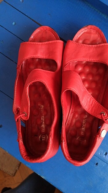 38 Beden kırmızı Renk Mamma mia deri yüksek topuk sandalet 