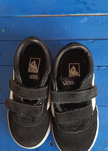 Erkek Çocuk Siyah Vans Spor Ayakkabı - Görsel 8