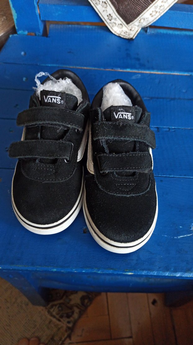 Erkek Çocuk Siyah Vans Spor Ayakkabı - Görsel 2