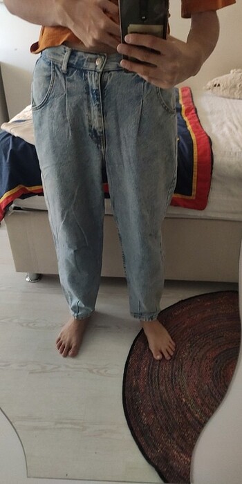 Bershka balon pantolon jean