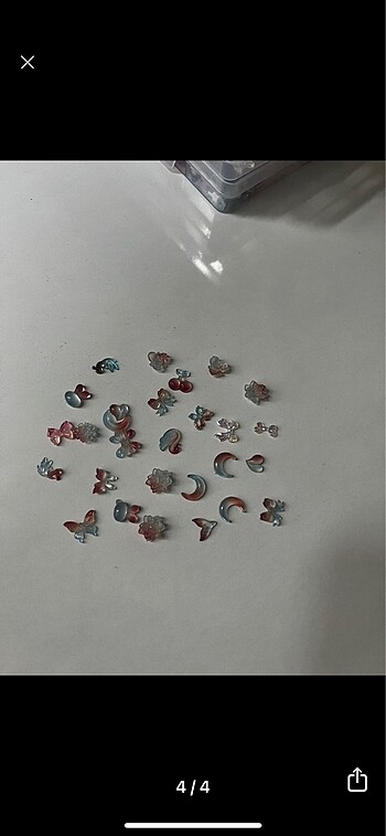  Beden Renk Tırnak charm seti????
