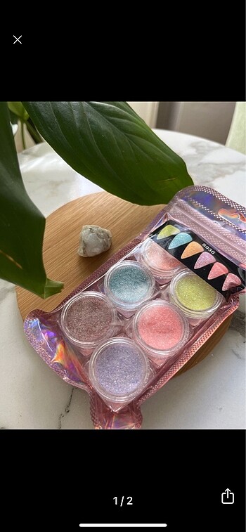 Tırnak glitter set