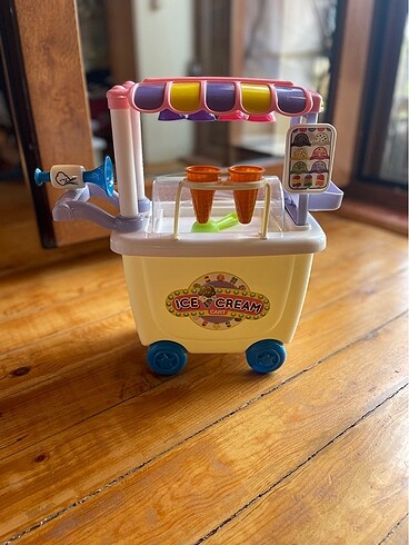 Play-Doh Playdoh dondurma arabası