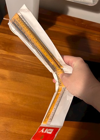 Bej Renkli Okul Cetvel Seti - Görsel 3