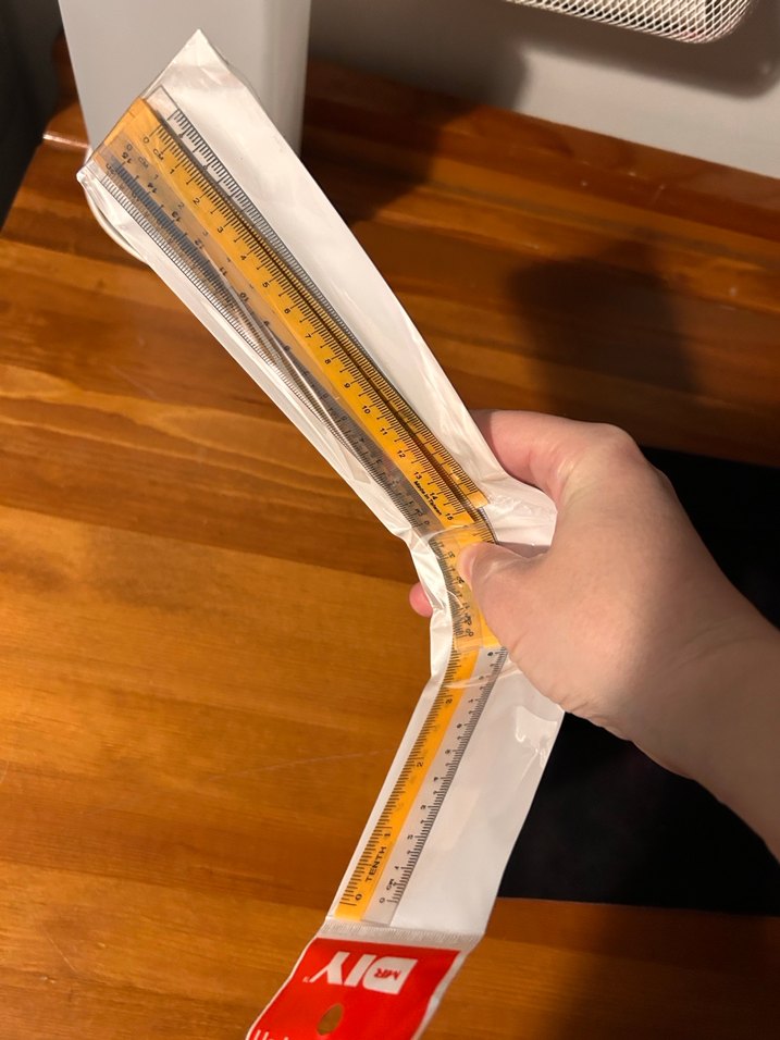 Bej Renkli Okul Cetvel Seti - Görsel 3