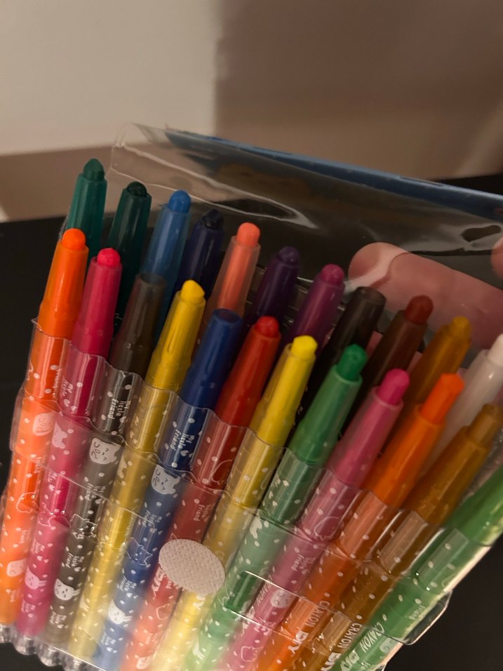 Mr DIY 24 Renkli Çocuklar İçin Mum Boya Seti - Görsel 2