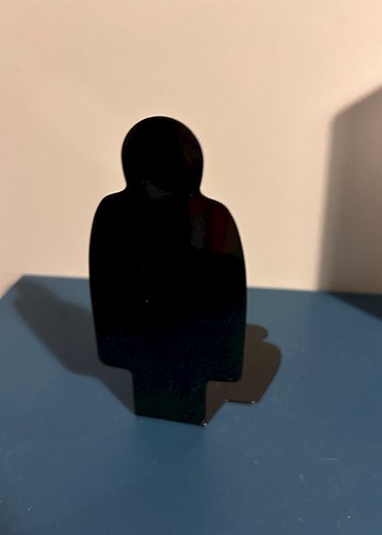 ikea kitap tutacağı metal Siyah Minimalist Figür - Görsel 2