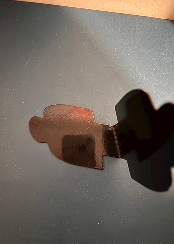 ikea kitap tutacağı metal Siyah Minimalist Figür - Görsel 5