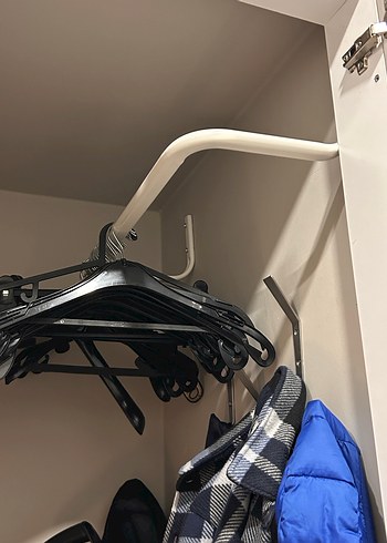 MULIG Beyaz Duvar Askısı 60/90x26 cm - Görsel 4