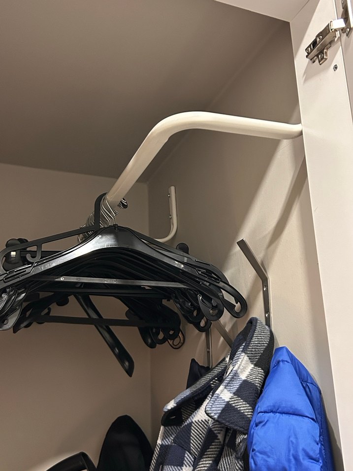 MULIG Beyaz Duvar Askısı 60/90x26 cm - Görsel 4