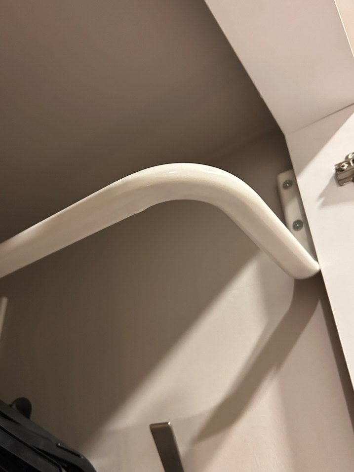 MULIG Beyaz Duvar Askısı 60/90x26 cm - Görsel 5