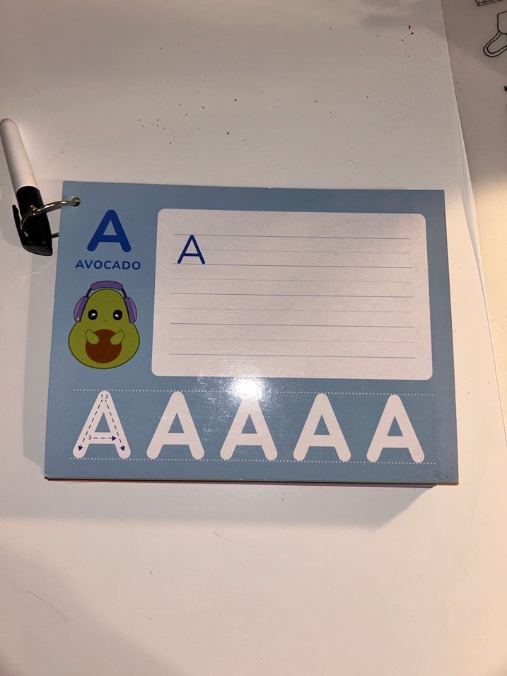 Yazı kartları silinebilir sert - Görsel 3