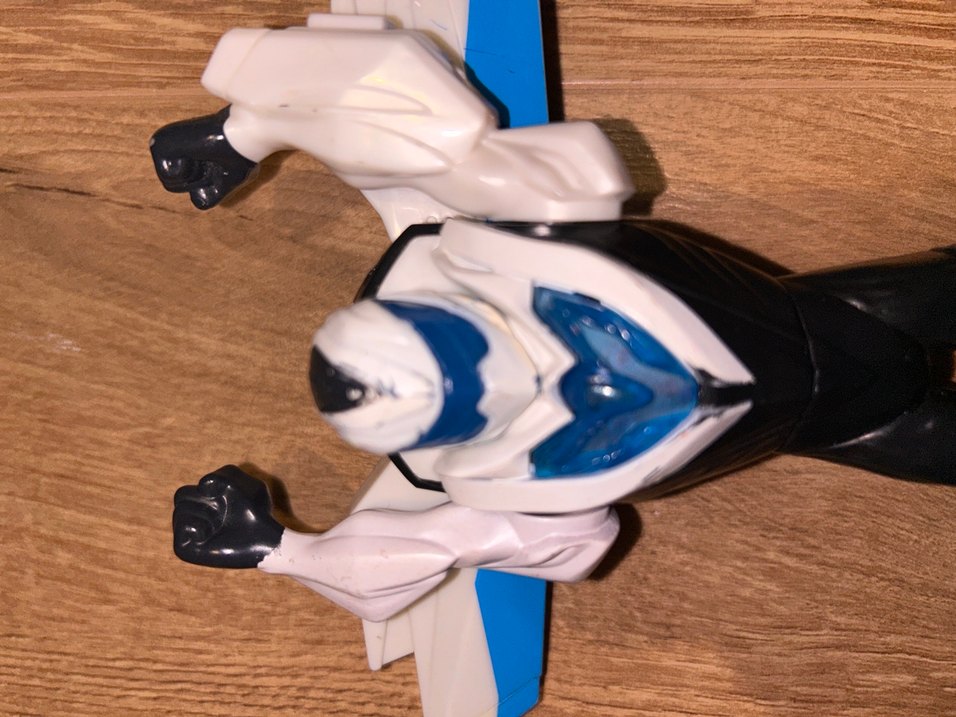 Mx Steel Figür Mavi ve Siyah Kanatlı Aksiyon Figürü - Görsel 2