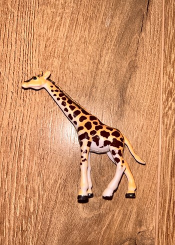 Renkli Ahşap Zürafa Oyuncak - Görsel 2