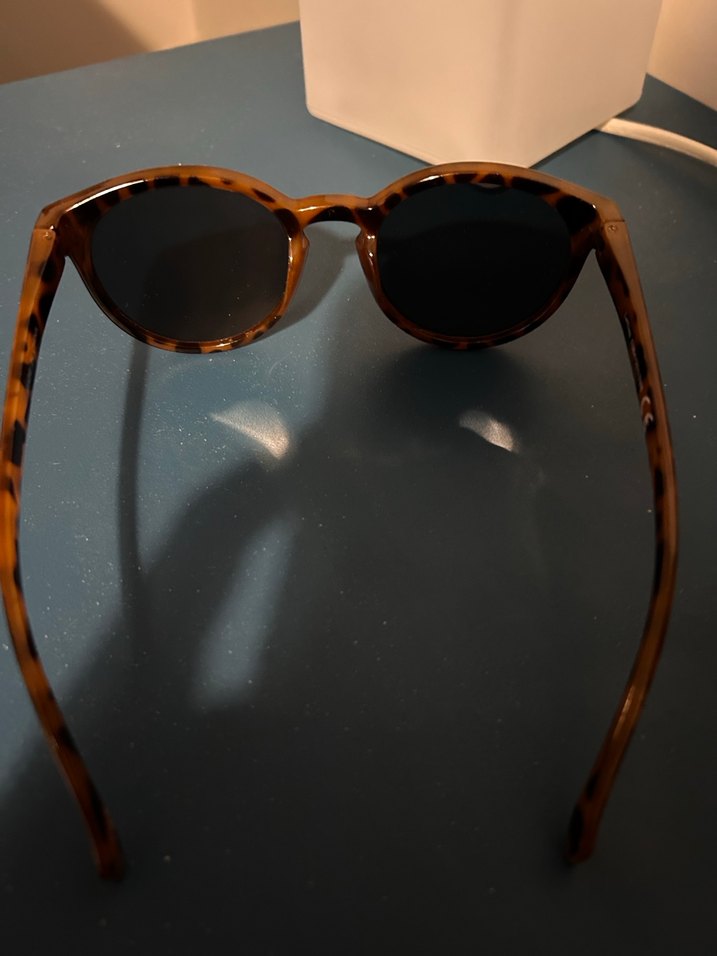 Lefties Şeffaf Kahverengi Retro Kadın Güneş Gözlüğü - Görsel 4