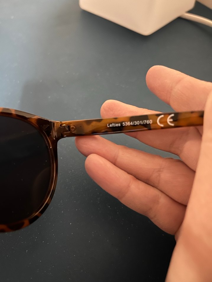 Lefties Şeffaf Kahverengi Retro Kadın Güneş Gözlüğü - Görsel 3