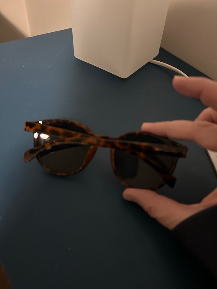 Lefties Şeffaf Kahverengi Retro Kadın Güneş Gözlüğü - Görsel 2