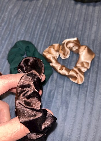 Kadın Bohem Tarzı Elastik Saten Toka Seti - Görsel 5