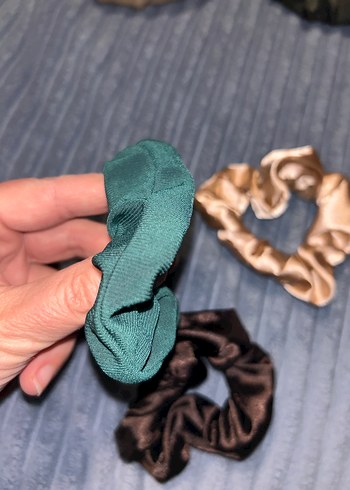 Kadın Bohem Tarzı Elastik Saten Toka Seti - Görsel 4