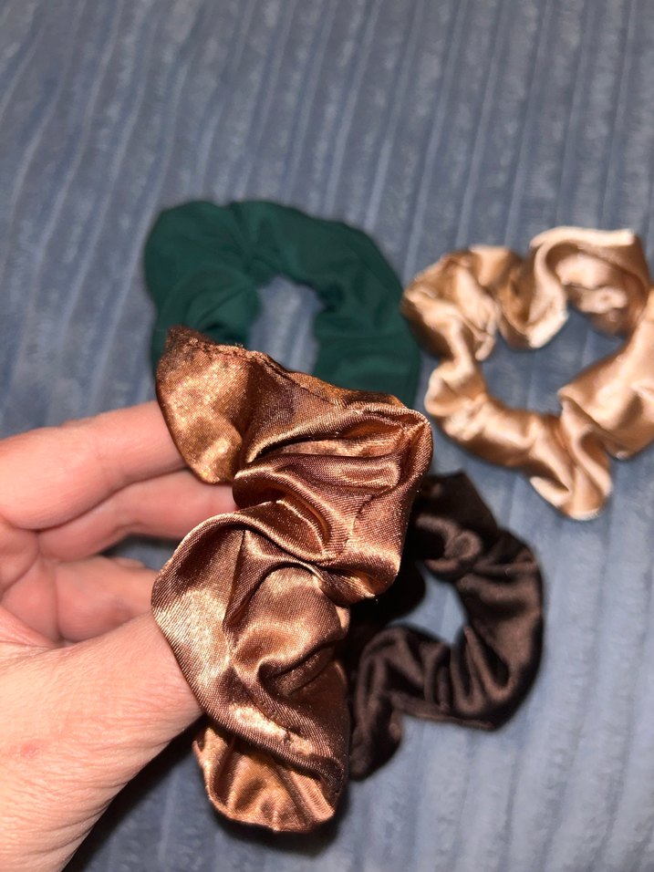 Kadın Bohem Tarzı Elastik Saten Toka Seti - Görsel 2