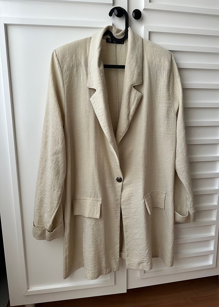 Keten ceket - Görsel 2