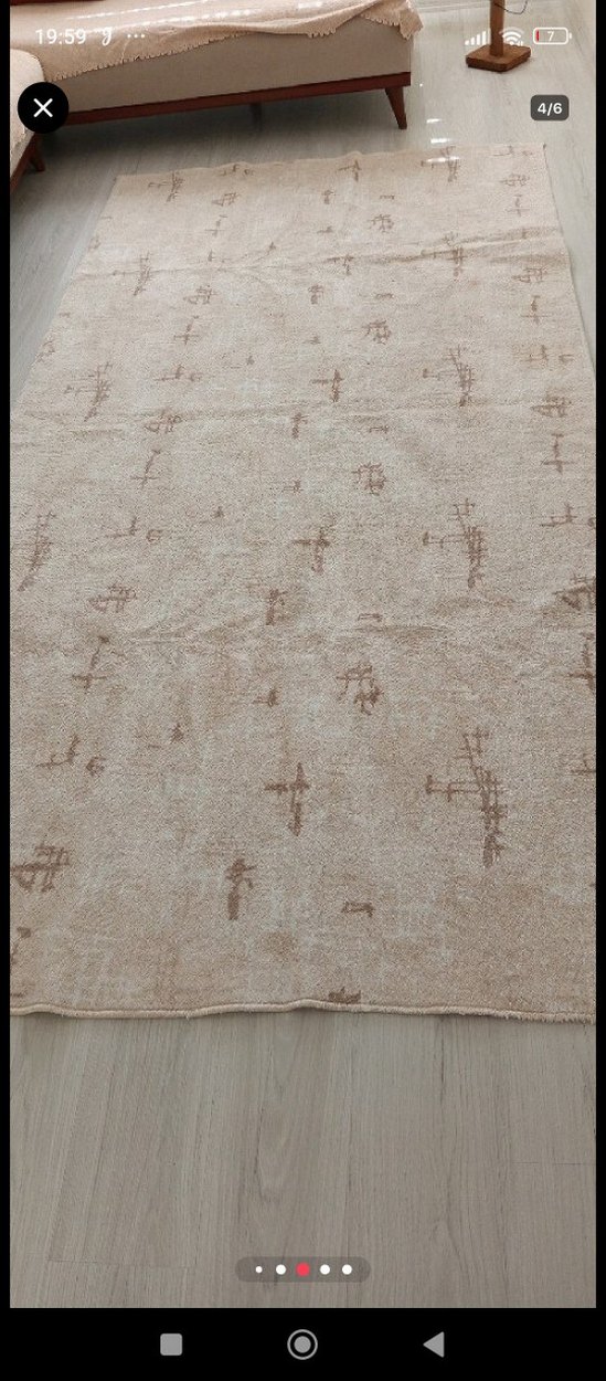 Bej Bohem iki adettir en 150 uzunluk 3 mtdir - Görsel 2