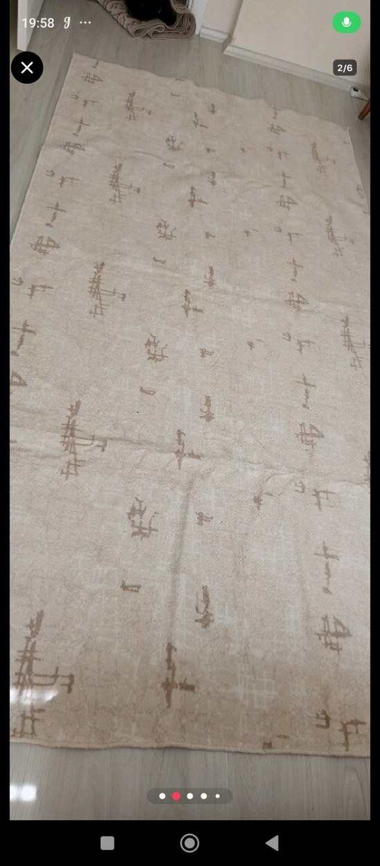 Bej Bohem iki adettir en 150 uzunluk 3 mtdir - Görsel 3