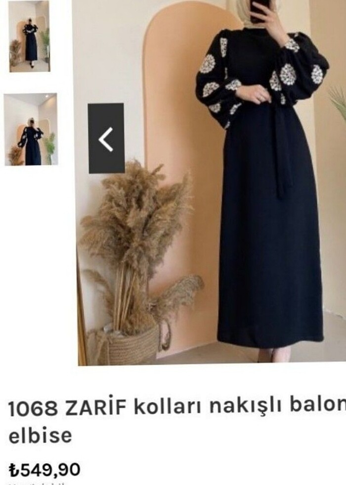 Tesettür elbise - Görsel 3