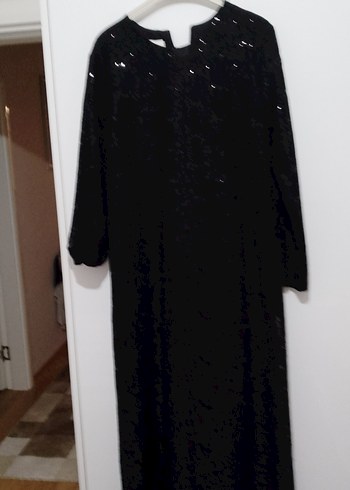 markalı kaliteli bayan dantelli elbise - Görsel 7