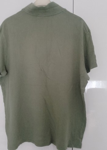 3xl Beden haki Renk DeFacto yeşil erkek tişört kısa kollu