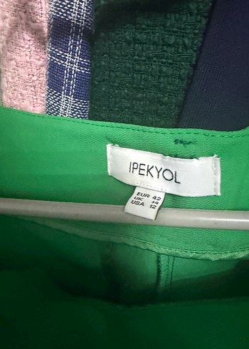 Yeşil Kadın Blazer ve Pantolon Takım - Görsel 3