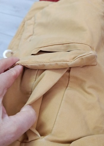 Zara Kids Bej Desenli Çocuk Mont - Görsel 4