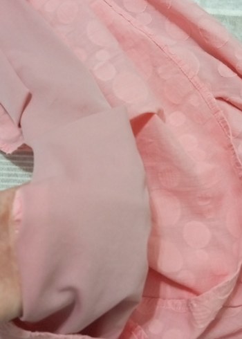 Pembe Kolsuz  Midi Elbise - Görsel 5