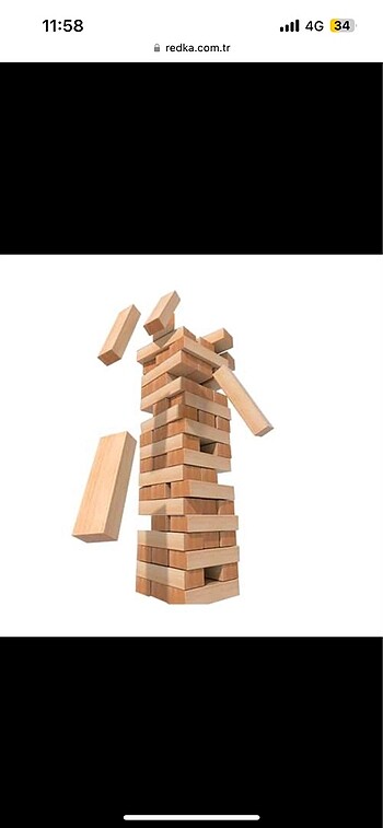 Beden Renk Jenga muadili REDKA KULE