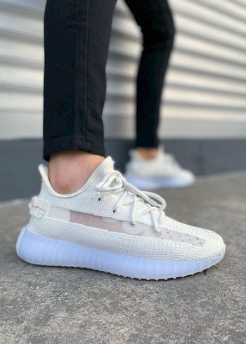Diğer Minimal Beyaz Orgu Sneaker