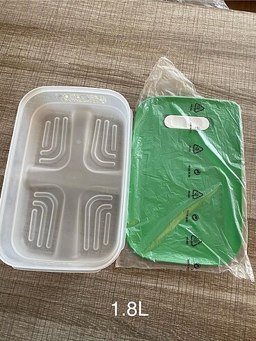 Tupperware Sera Set 1.8L Dikdörtgen