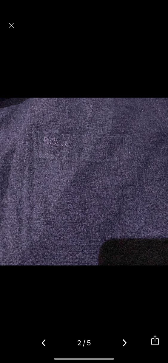 Gri Keten Erkek Gömlek, Düğmeli, Salaş Kesim - Görsel 2