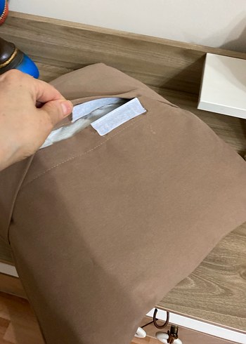 Bohem Nakışlı Mor Çiçekli Kırlent - Görsel 5