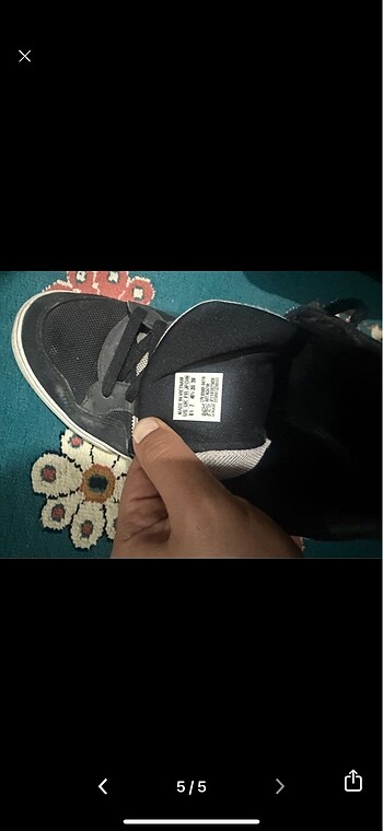 40 Beden siyah Renk Adidas bot
