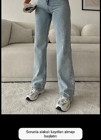 Pallazo Jeanpantolon