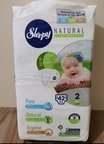 Sleepy 2 numara sıfır paket