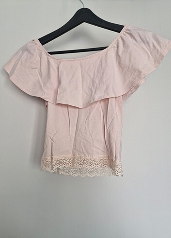 Bershka Madonna yaka bluz