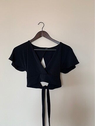 Zara crop bluz