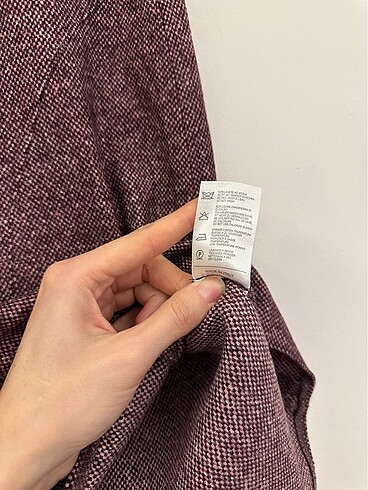 Blu Marine Yün Etek, işlemeli - Görsel 5