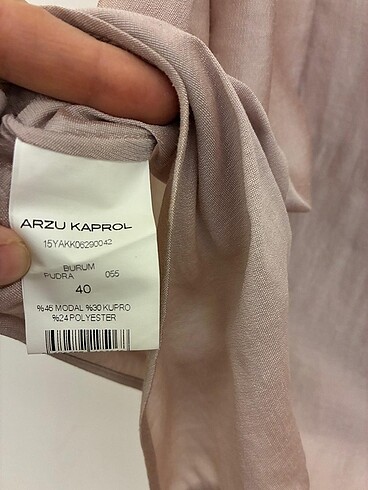 38 Beden çeşitli Renk Arzu Kaprol Bluz, hiç kullanılmamıştır.